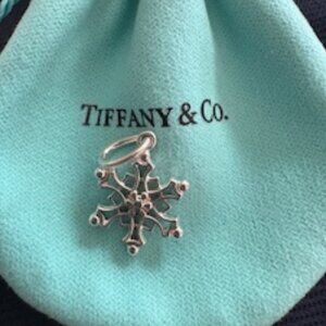 Tiffany Silver Snowflake Charm